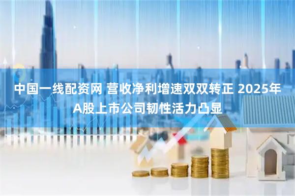 中国一线配资网 营收净利增速双双转正 2025年A股上市公司韧性活力凸显